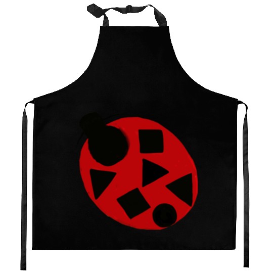 Ladybug insect Excepcionalis Kitchen Aprons