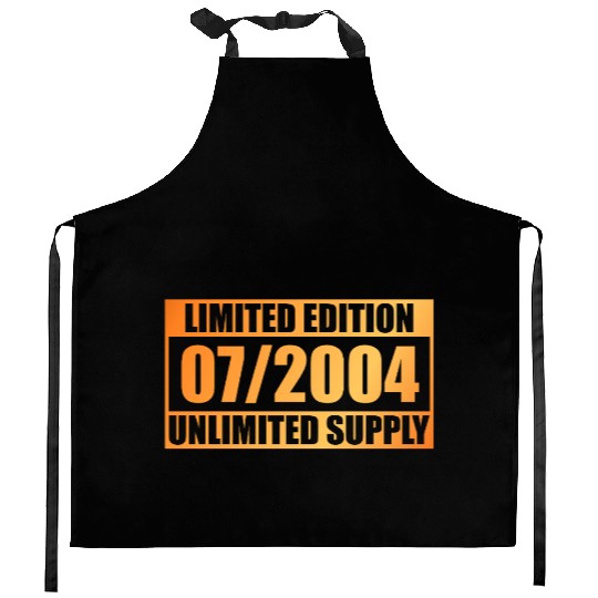 21st birthday Limited Edition - ꝏ Supply 07/2004 Kitchen Aprons