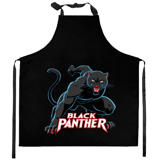 Black Panther. Kitchen Aprons