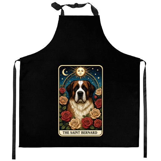 Saint Bernard Kitchen Aprons