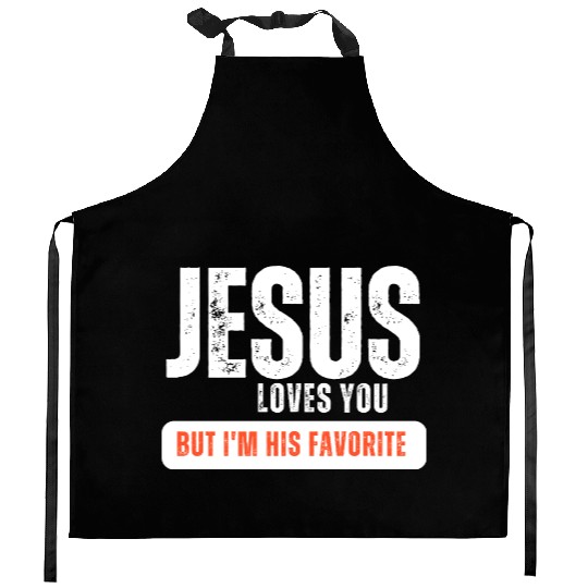 Christian clothing, apparel design Kitchen Aprons
