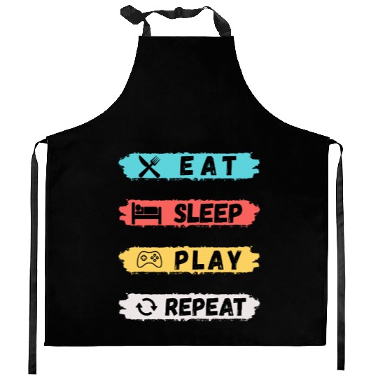 Eat Sleep Play Kitchen Aprons