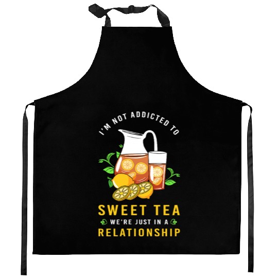 Morning Drink Sweet Tea Kitchen Aprons