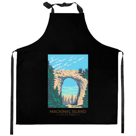 Mackinac Island Kitchen Aprons