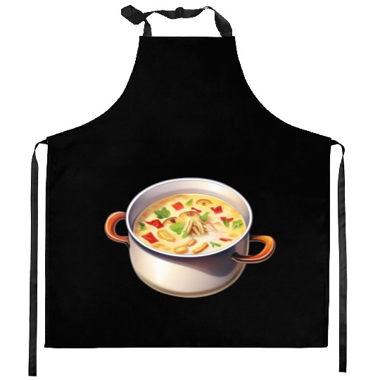 Creamy Bacon Mushroom Soup Kitchen Aprons