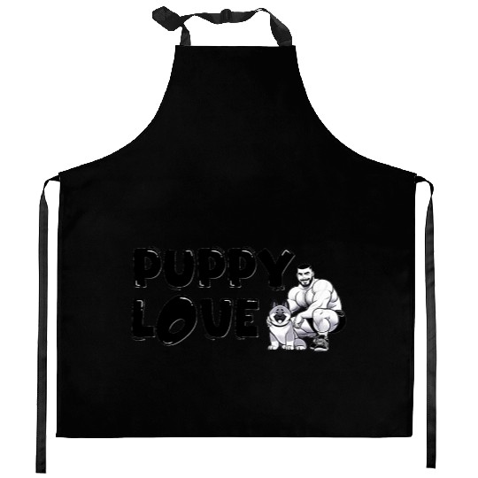 Puppy Love Kitchen Aprons