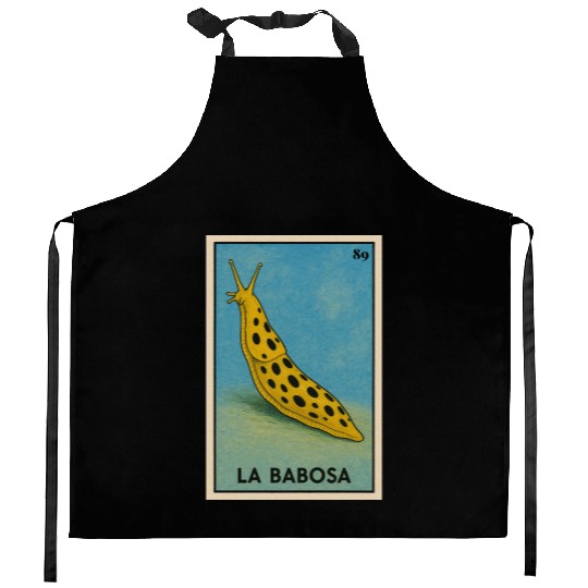 LA BABOSA - THE SLUG - LA LOTERÍA Kitchen Aprons