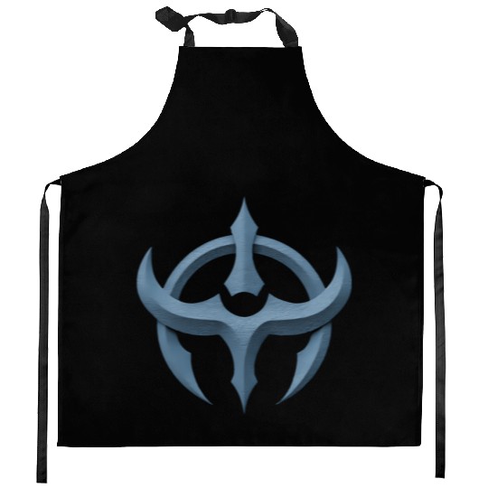 Bold Grey Icon Wear Your Symbol Cool Graphic Kitchen Aprons