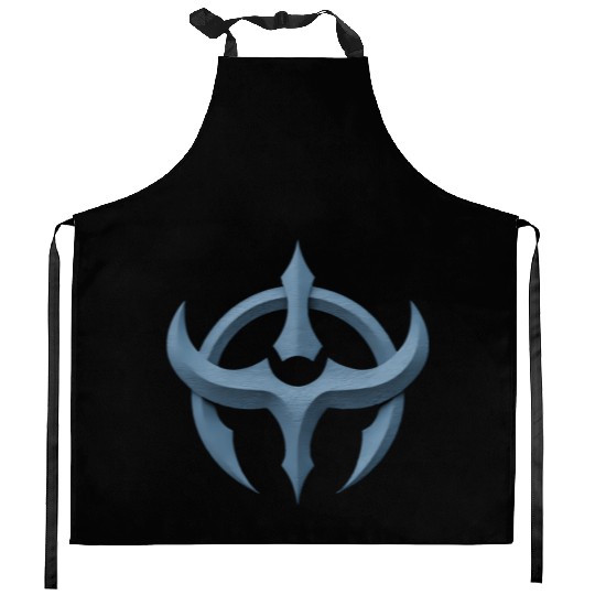 Bold Grey Icon Wear Your Symbol Cool Graphic Kitchen Aprons