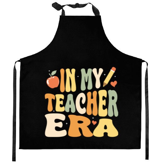In My Teacher Era, Teacher Appreciation Gift Kitchen Aprons