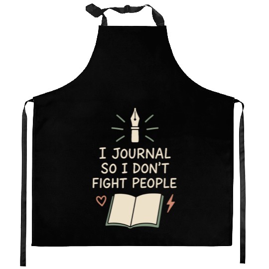 Journaling Aesthetic Creative Planner Life Writing Kitchen Aprons