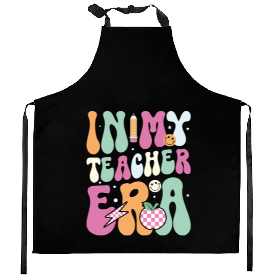 In My Teacher Era, Teacher Appreciation Gift Kitchen Aprons
