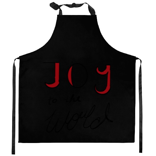 Joy To The World Kitchen Aprons