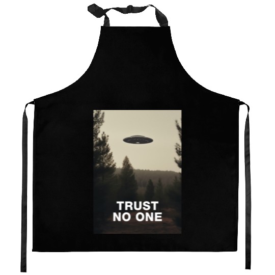 Trust No One/The X-Files poster, S01E24 1994 Kitchen Aprons