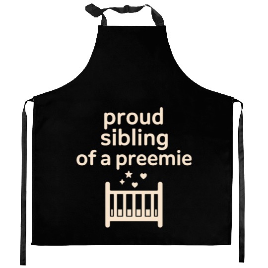 NICU Sibling Preemie Big Brother Big Sister Kitchen Aprons