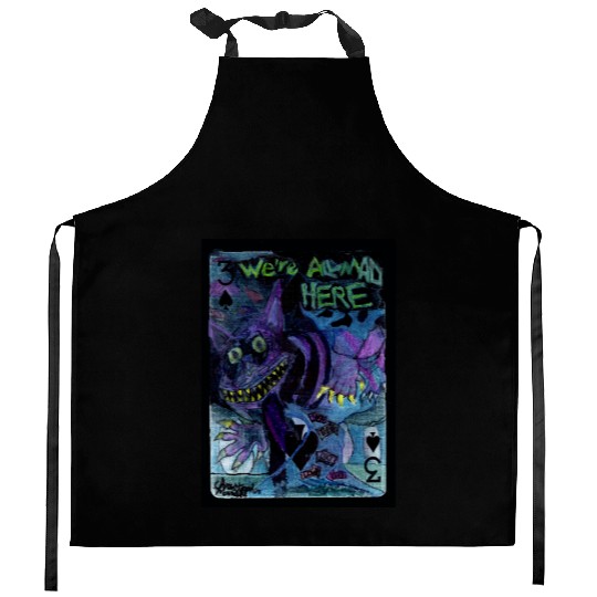 Alice in Wonderland Kitchen Aprons