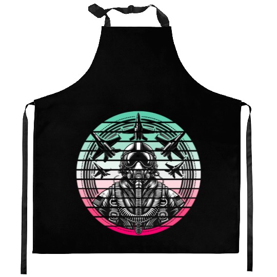 Jet Pilot - Air Force Kitchen Aprons