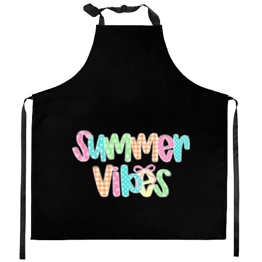 Preppy Summer Vibes Kitchen Aprons