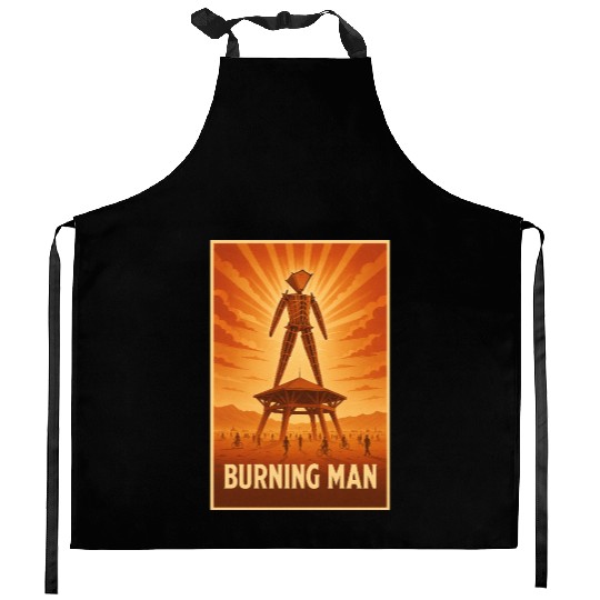 Burning Man Kitchen Aprons
