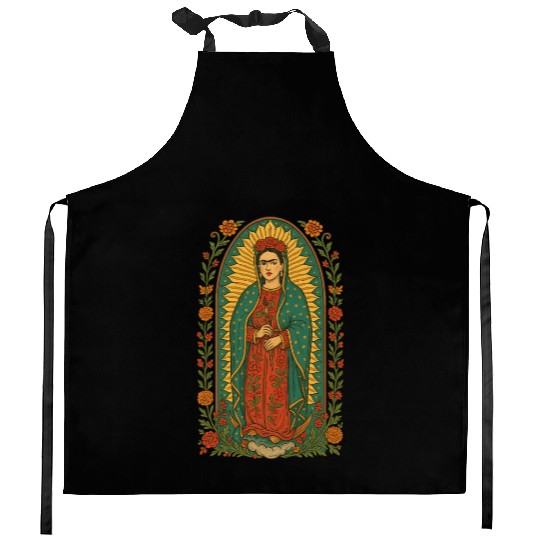 Frida Kahlo Kitchen Aprons