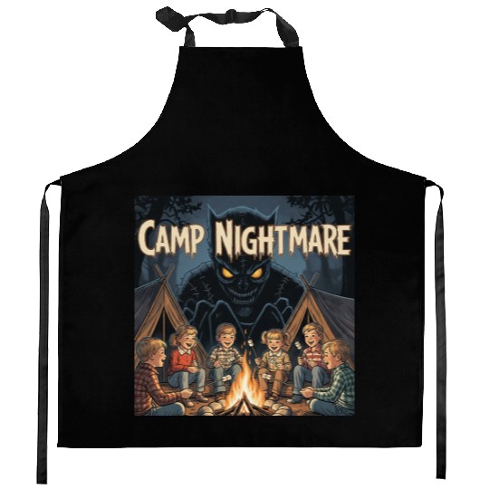 Horror Steven Rhodes, Camp Nightmare Kitchen Aprons