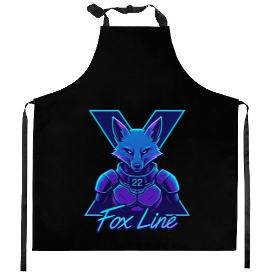 Fox Line Neon X22 Kitchen Aprons