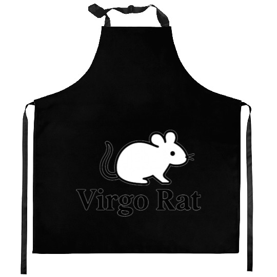 Virgo Rat Kitchen Aprons