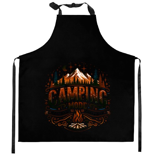 Camping Mode Kitchen Aprons