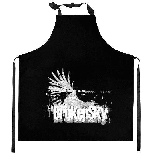 Vibrant Fireworks Night Skyline Kitchen Aprons