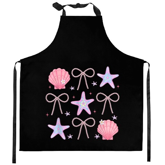 Under the Sea Sparkle Kitchen Aprons