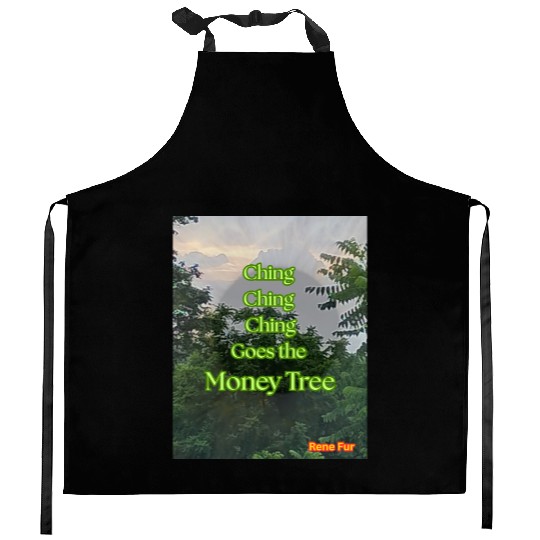 Ching Ching Money Tree Song Kitchen Aprons