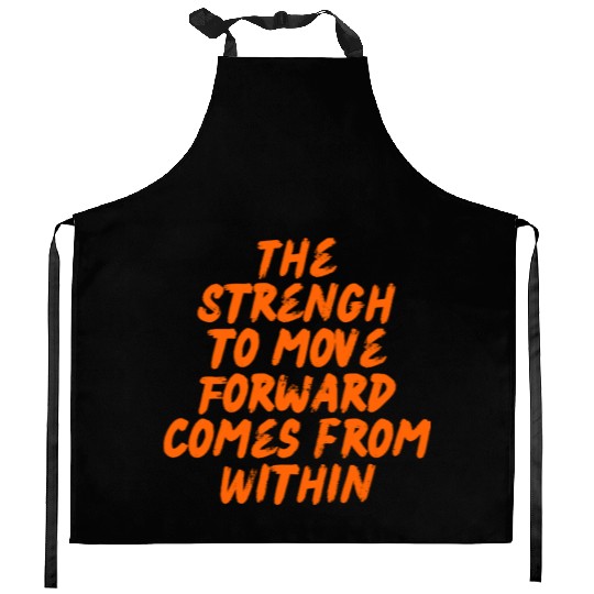 Self Growth Inner Strength Positive Mindset Kitchen Aprons