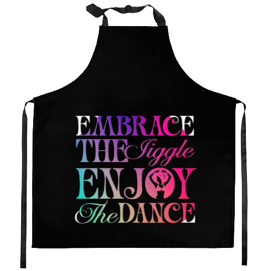 Belly Dancing Persian Dancer Embrace The Jiggle Kitchen Aprons