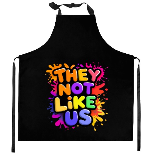 They Not Like Us Kitchen Aprons