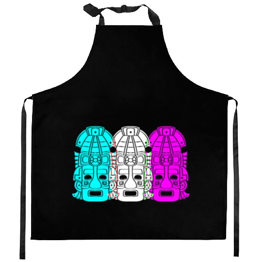 Mayan And Aztec Symbol Aztec Inca Kitchen Aprons