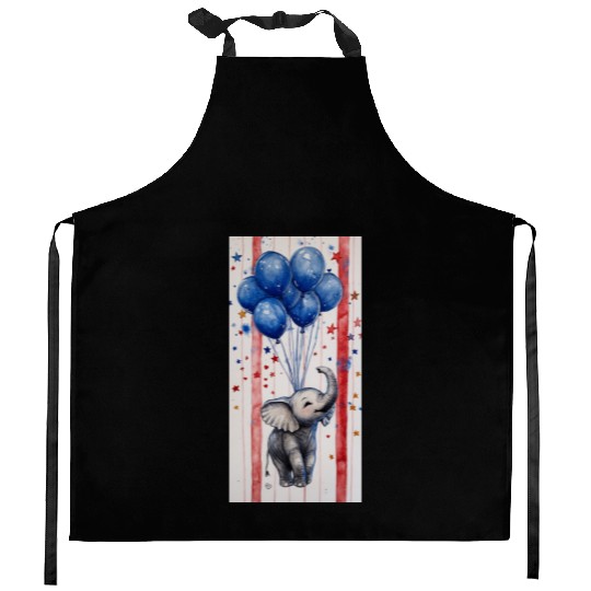 Stars, Stripes & Sweet Dreams Kitchen Aprons