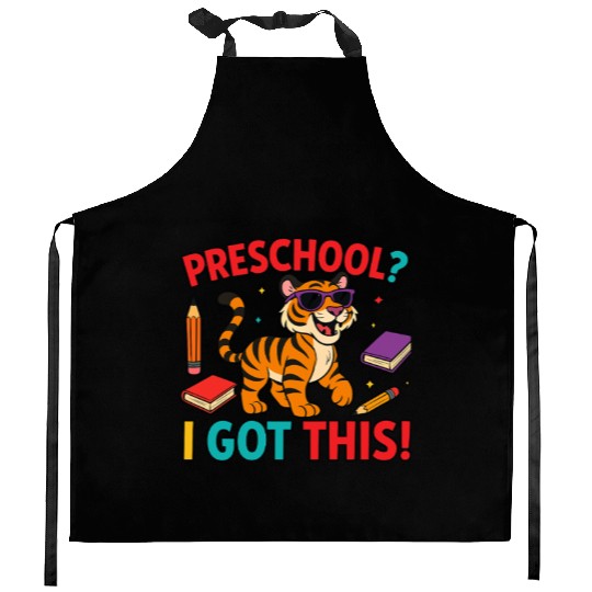 Tiger Cub Kitchen Aprons – Preschool I Got This School Kitchen Aprons