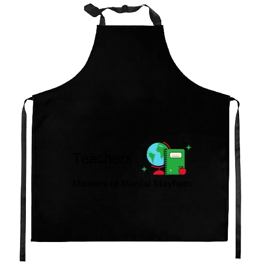 Teachers Masters of Mental Mayhem Kitchen Aprons