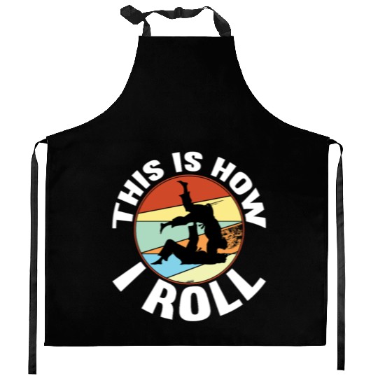 This Is How I Roll – Funny BJJ Jiu Jitsu Kitchen Aprons