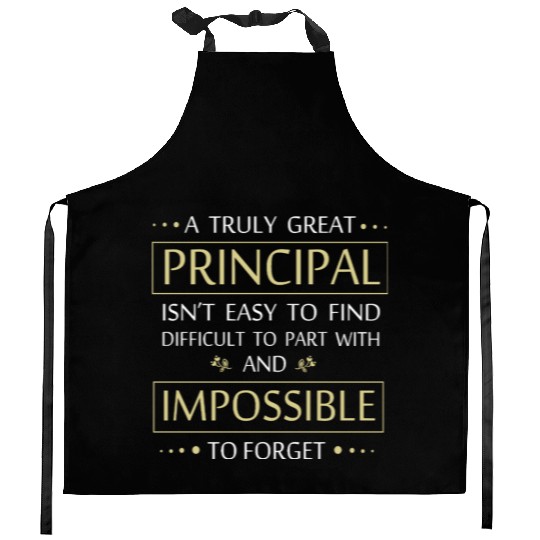 School Principal Teacher Appreciation Kitchen Aprons