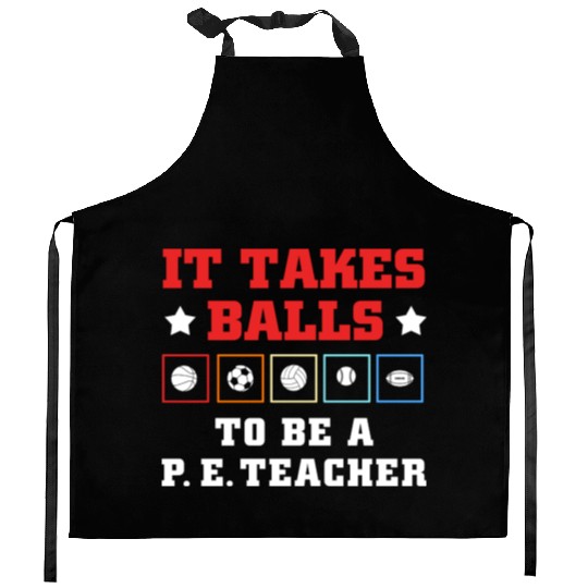 Physical Education School PE Teacher Kitchen Aprons