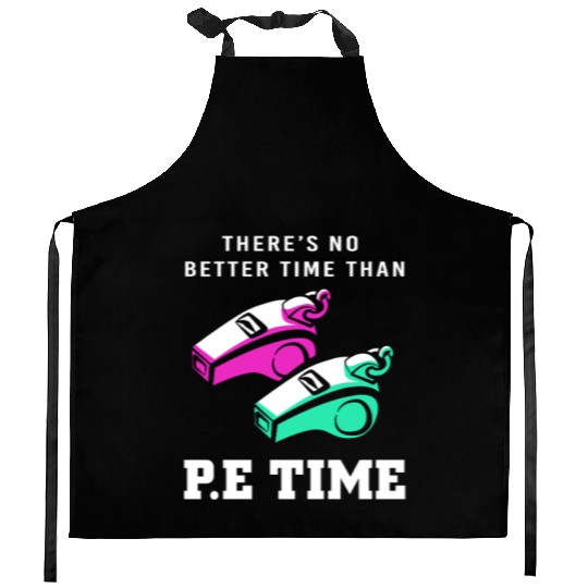 Physical Education Teacher Sports Teaching Kitchen Aprons