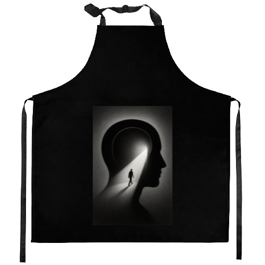 Inner Horizon – the journey within yourself Kitchen Aprons