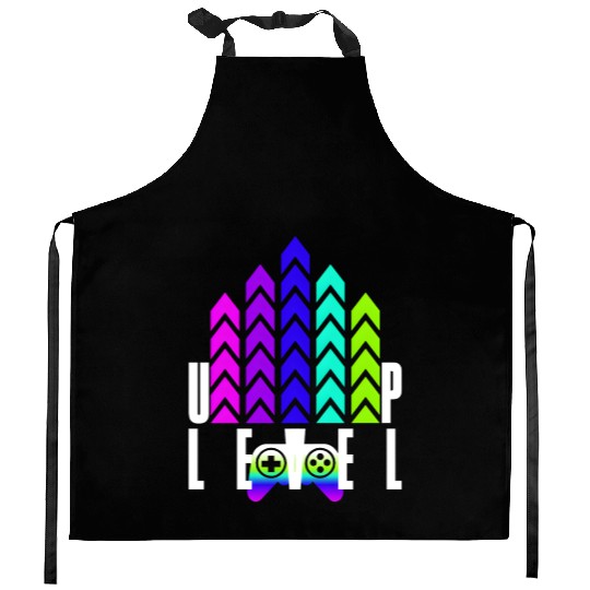 Level Up Gaming Kitchen Aprons