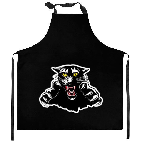 Black Panther Claw Design Kitchen Aprons