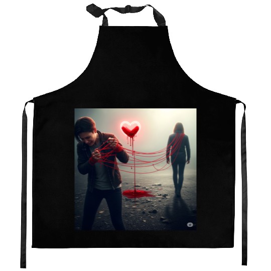 The Bleeding Heart Kitchen Aprons