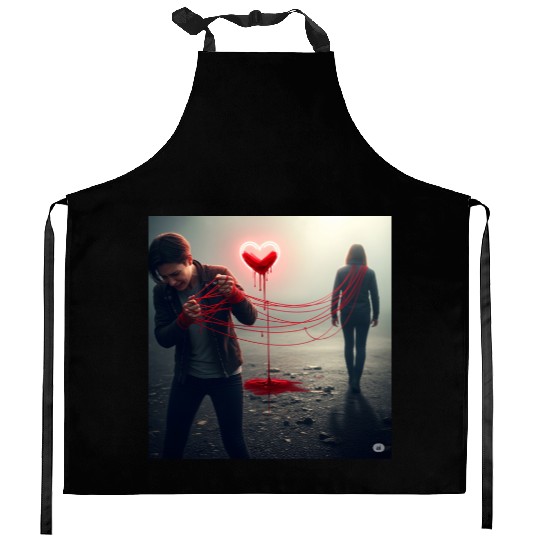The Bleeding Heart Kitchen Aprons