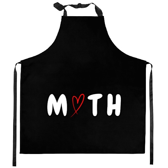 Math Love – MATH Cute Minimal Design Kitchen Aprons