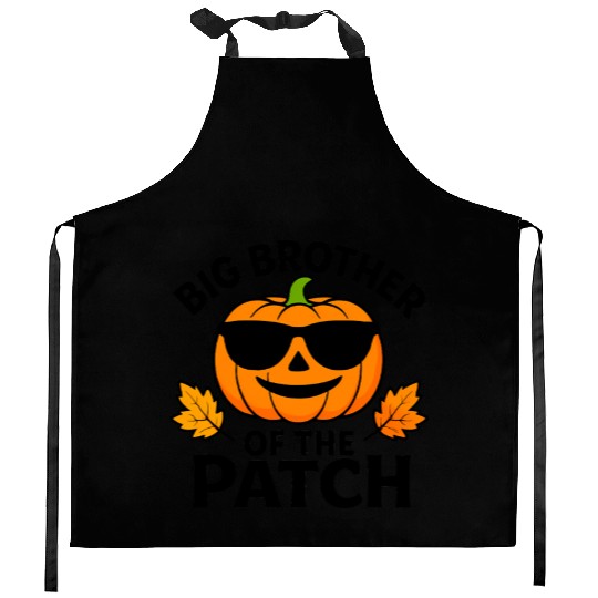 Big Brother Pumpkin Patch Halloween Kitchen Aprons