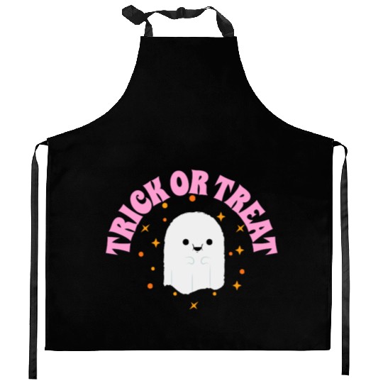 Trick or Treat - Halloween Kitchen Aprons